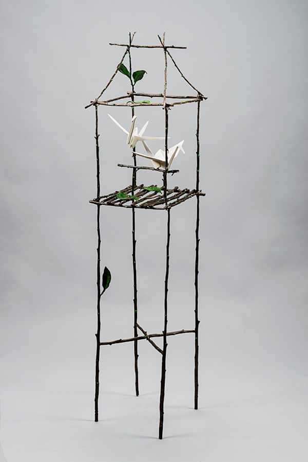 Spirit House small standing by Kevin Box Studio