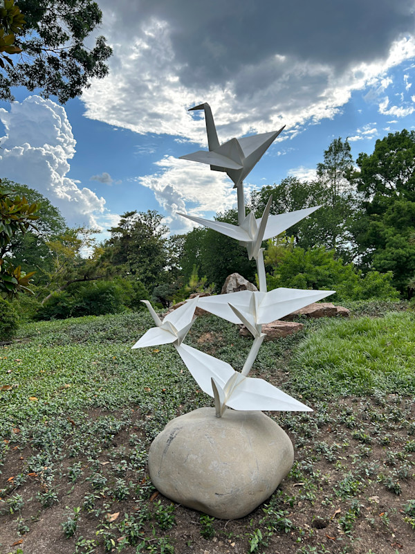 Rising Cranes OiG monument by Kevin Box Studio, Image 2.
