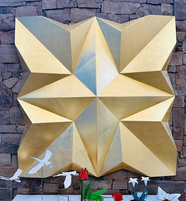 Perennial Star, Flower Unfolded, Tulips for Betty Folded Gold by Kevin Box Studio, Image 2.