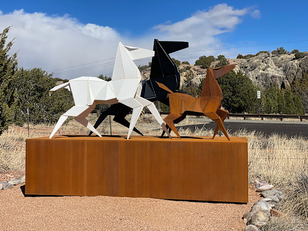 Iron Horses maquette by Kevin Box Studio