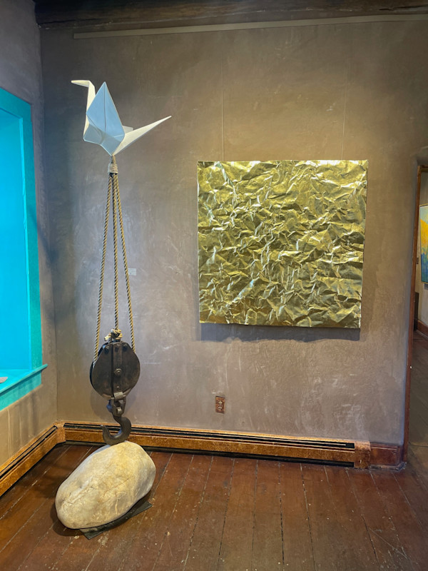 Chaos Folded Gold AP 1/1 SOLD by Kevin Box Studio