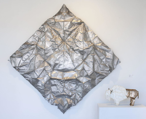 Buffalo Robe, Unfolded Bison, opus 561 SOLD OUT by Kevin Box Studio, Image 1.