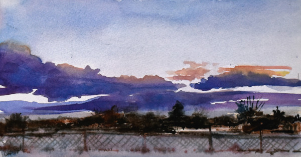 Huston Park Sky by Deena S. Ball
