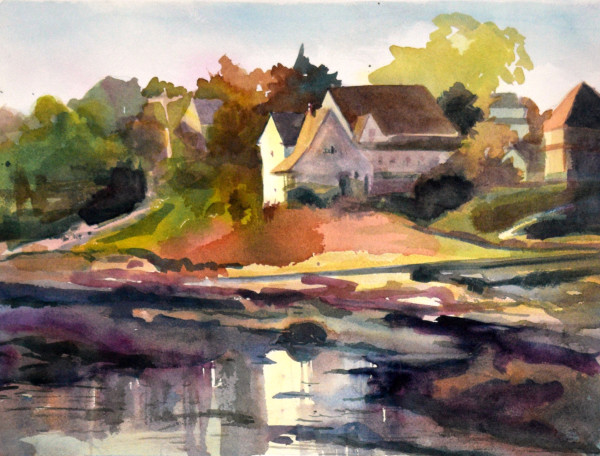 Bailey Island Light by Deena S. Ball