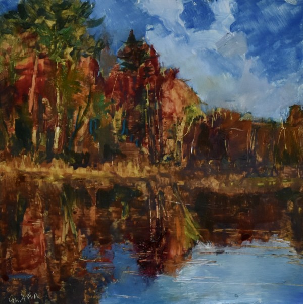Fall at Suckfish brook by Deena S. Ball