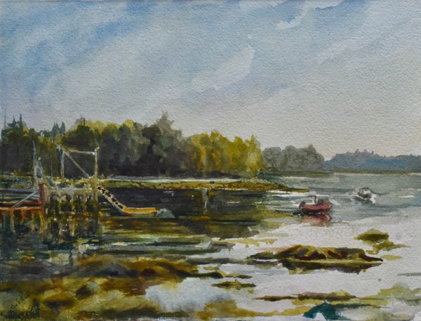 Mudflat Morning by Deena S. Ball