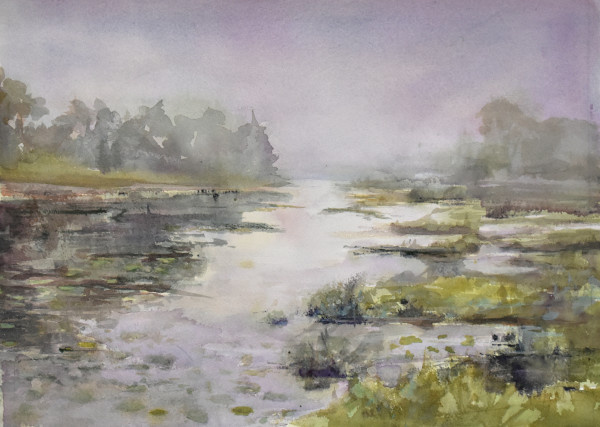 Fire Pond Fog by Deena S. Ball