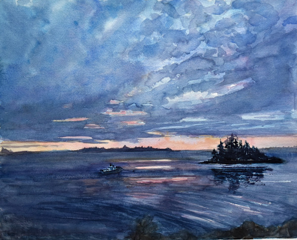 Island Daybreak by Deena S. Ball