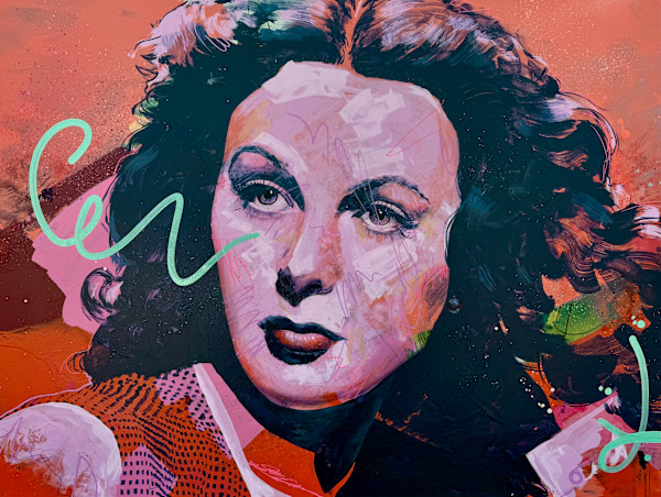 Hedy Lamarr by Dylan Tellesen