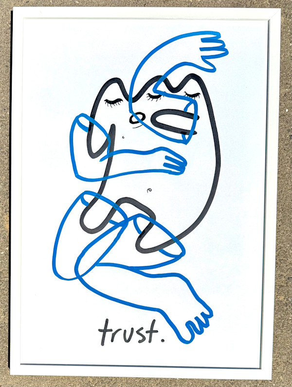 trust fall by Dylan Tellesen
