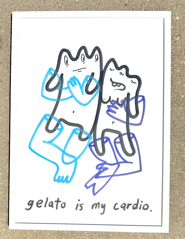 gelato is my cardio by Dylan Tellesen