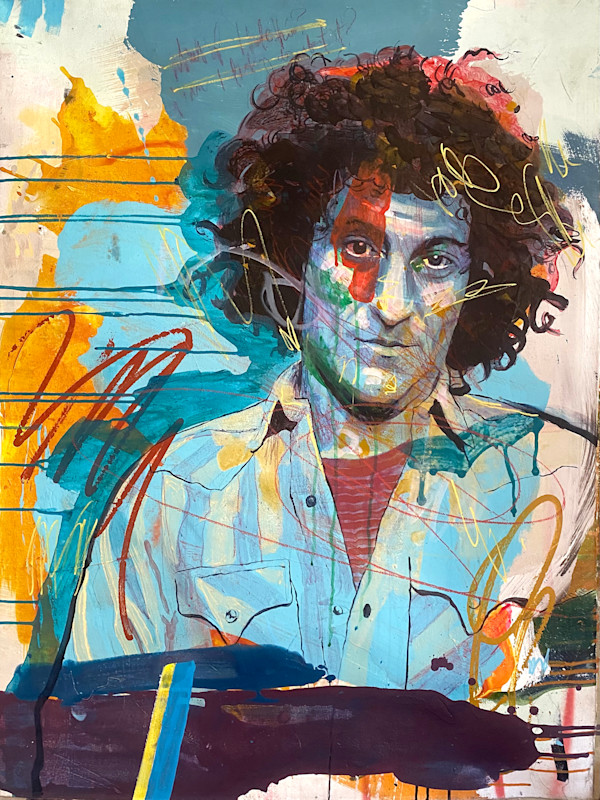 Abbie Hoffman by Dylan Tellesen