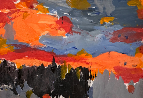 Colors of the Sunset at Buffalo Bills 4. FRAMED by Chris Pero