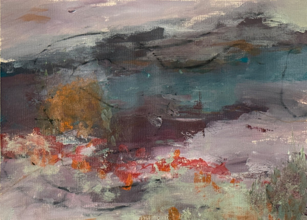 Over the Bay On A Foggy Day by Chris Pero