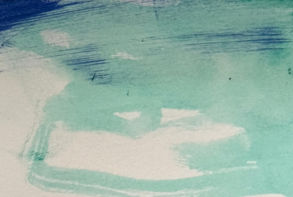 Blue Sweep at Full Speed by Chris Pero