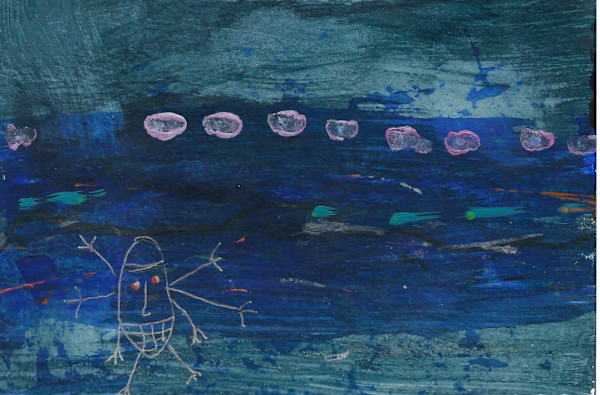 Creek Spinners Waltzing the Night Away by Chris Pero