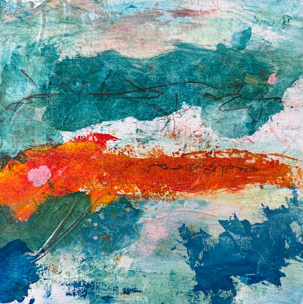 Fiery Orange Slice by Chris Pero