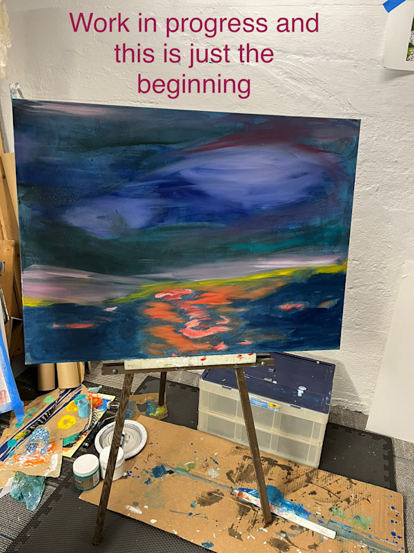 Setting Over the Sea by Chris Pero