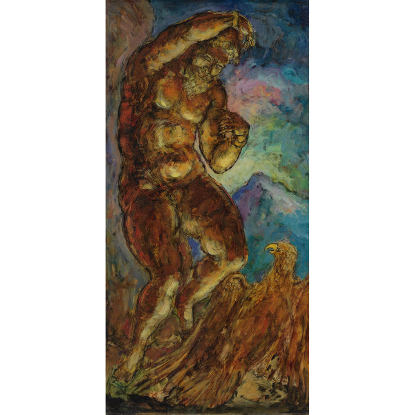 UNTITLED [ ZEUS AND AETOS ] by Charles Burdick