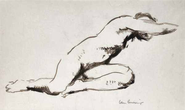 Untitled ( Reclining Female Nude ) by Colleen Browning