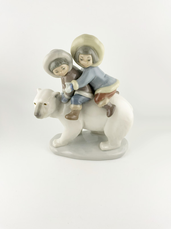 Lladro Figurine "Eskimo Riders"