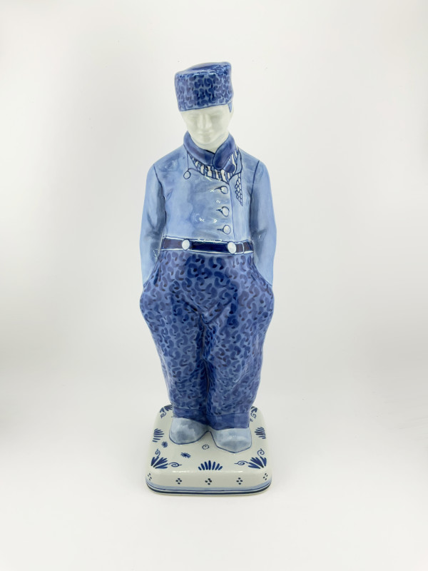 Royal Delft "De Porceleyne Fles" Porcelain Figurine "Dutch Man"