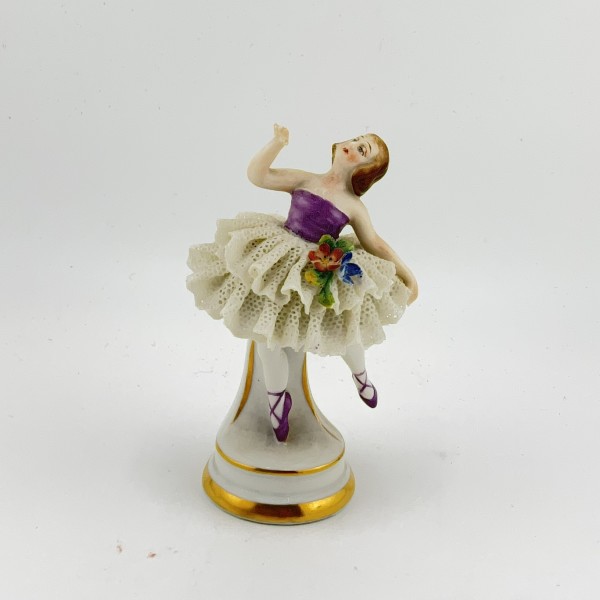 Muller & Co. Porcelain Lace Figurine "Ballerina"