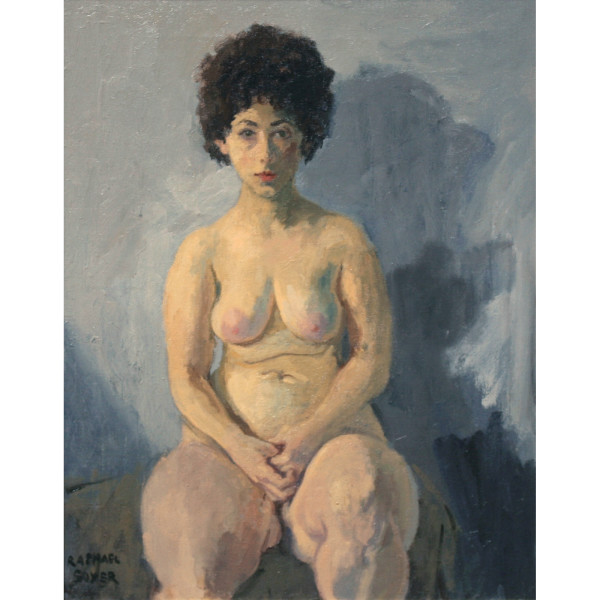 Untitled [Seated Nude] by Raphael Soyer