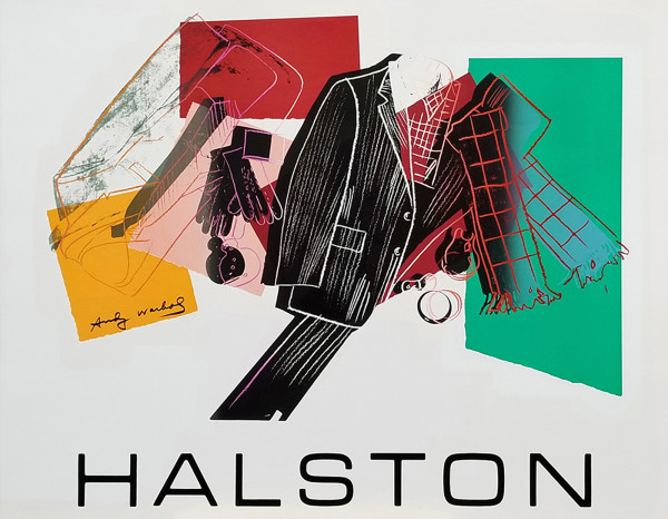 UNTITLED [ Halston Advertising Campaign: Men's Wear ] 1982 Poster by Andy Warhol