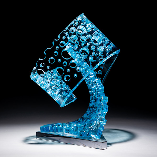 Blue Gyre I by Michael Enn Sirvet  (Sirvet Studios LLC)