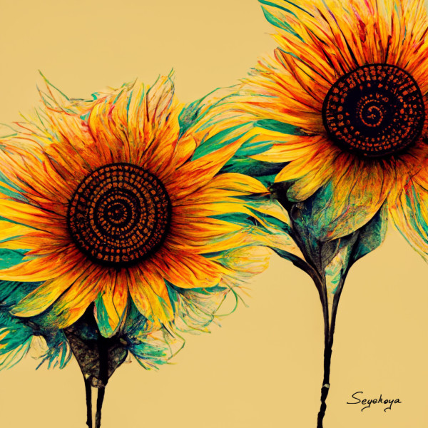 Sunflower 30 by Seyekoya
