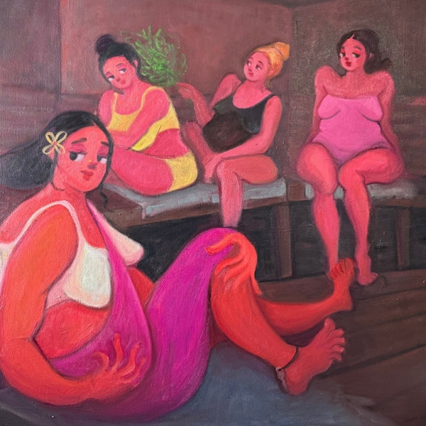 First time ata public sauna by Ajita Roy