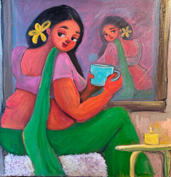 Many chills of october by Ajita Roy