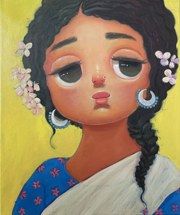 Gajra I by Ajita Roy