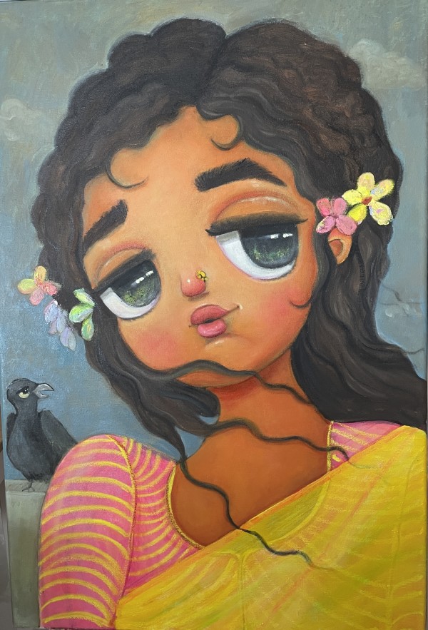 Skies turning grey by Ajita Roy