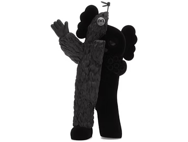 KAWS KACHAMUKKU Vinyl Figure Black by KAWS