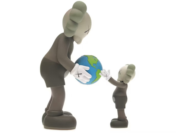 KAWS THE PROMISE Vinyl Figure Brown by KAWS