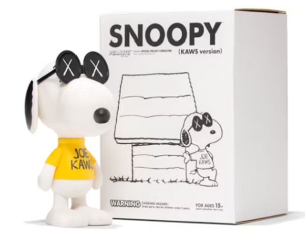 KAWS x Peanuts Joe Snoopy (white) by KAWS
