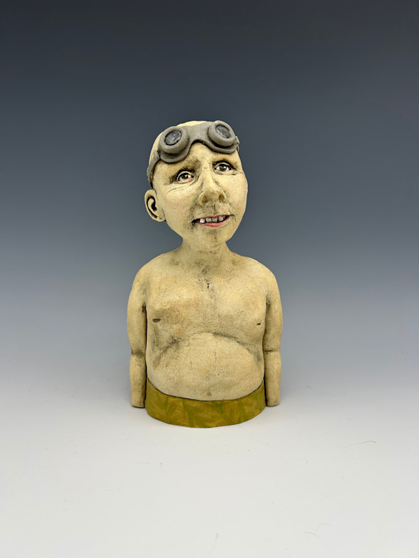 4th of July (swimmer) by Jeanine Pennell