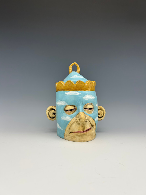 Blue Skies Vessel by Jeanine Pennell