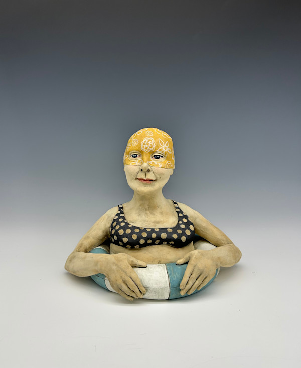 Flowered yellow hat tuber by Jeanine Pennell