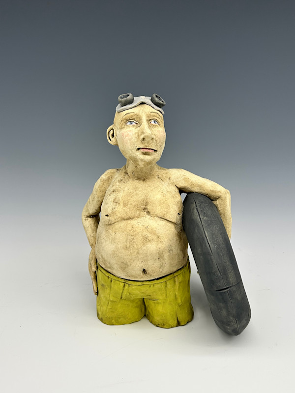 Let's go tubing (guy) by Jeanine Pennell