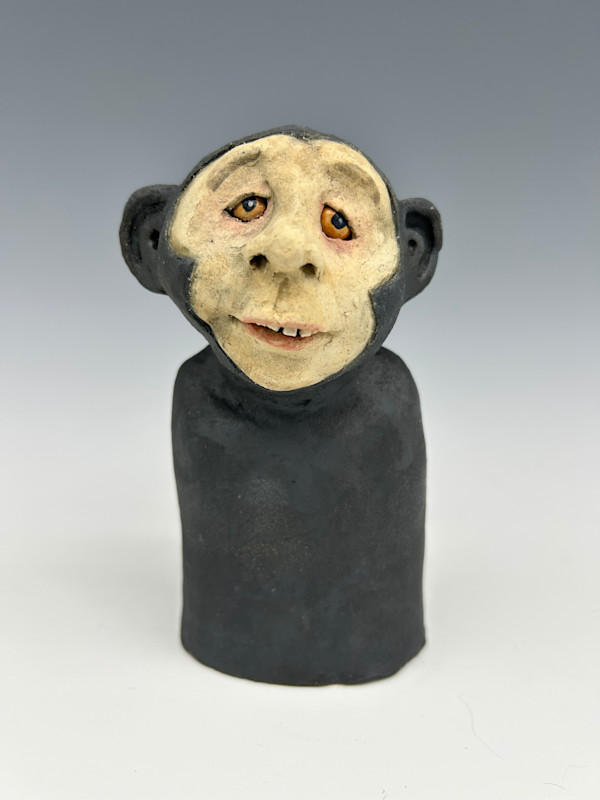 Monkey in the middle by Jeanine Pennell