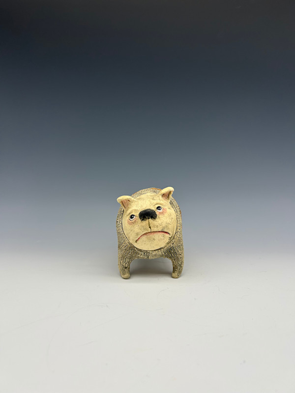 Orange Striped monster dog by Jeanine Pennell, Image 1.