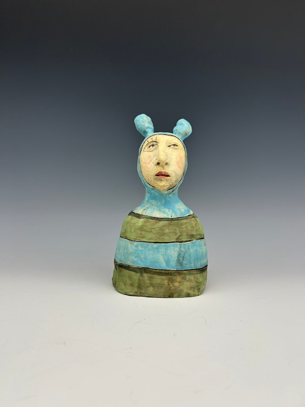 Blue and green insect by Jeanine Pennell