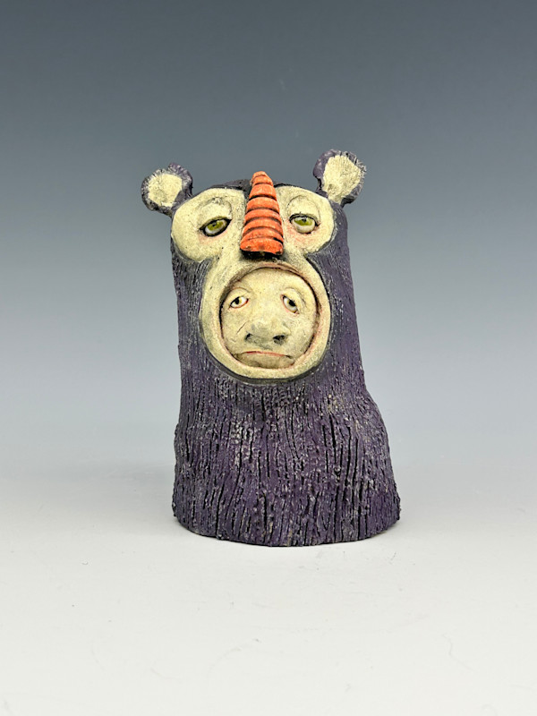 Purple monster by Jeanine Pennell