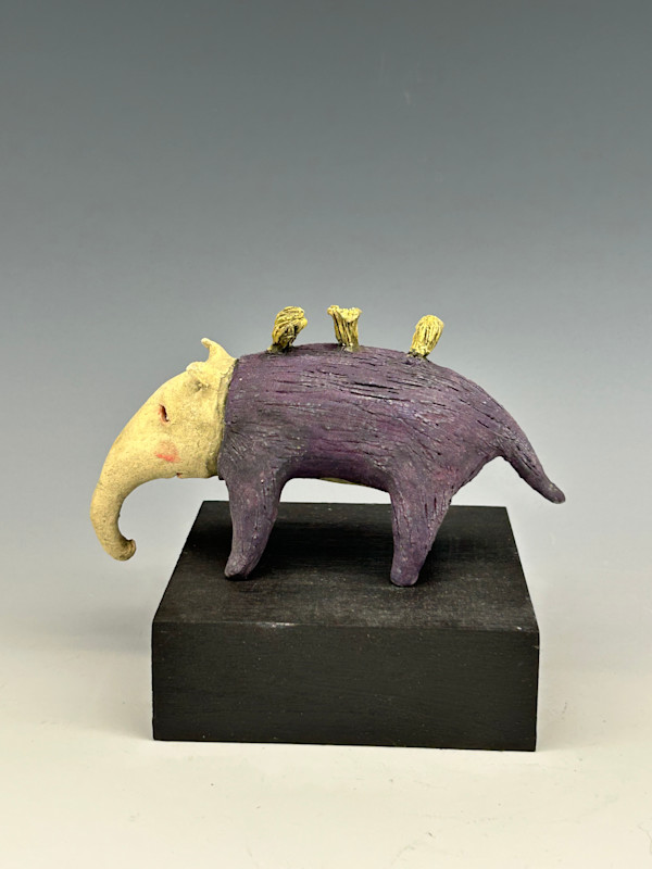 purple ant eater by Jeanine Pennell