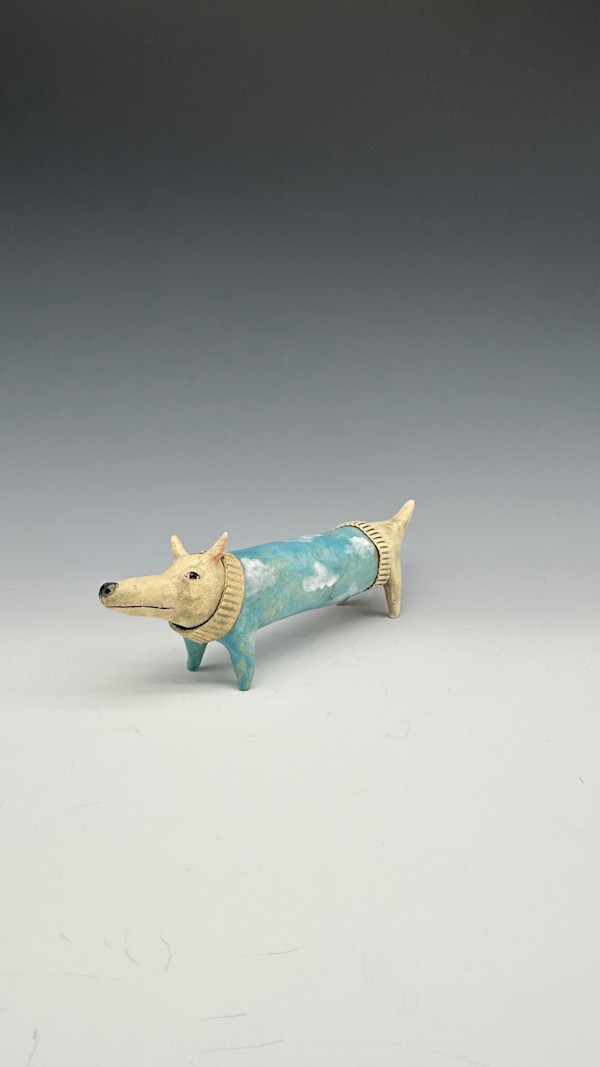 Blue sky French fry by Jeanine Pennell