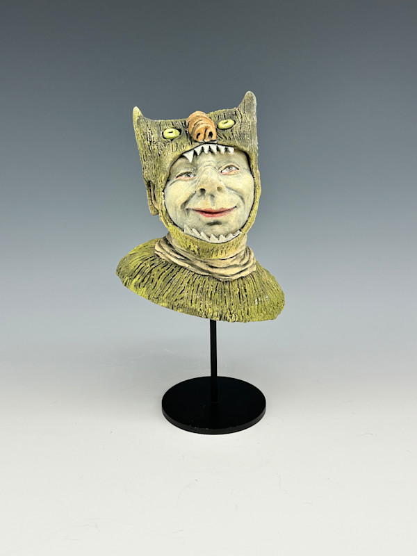 Green Monster Curiosity by Jeanine Pennell