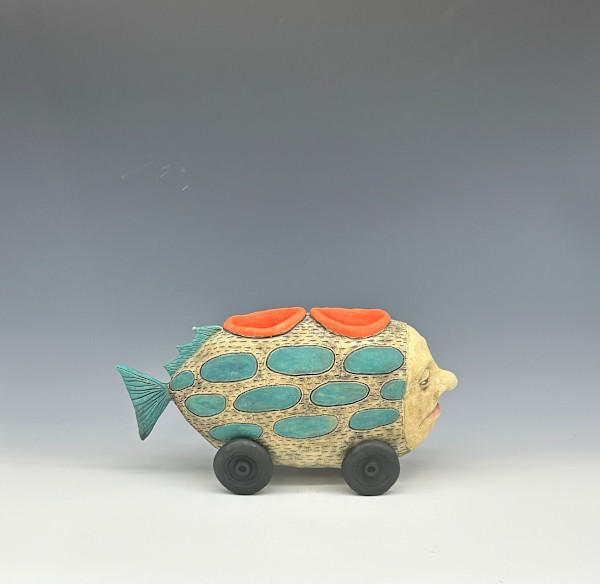 Retro Fish Car by Jeanine Pennell, Image 1.